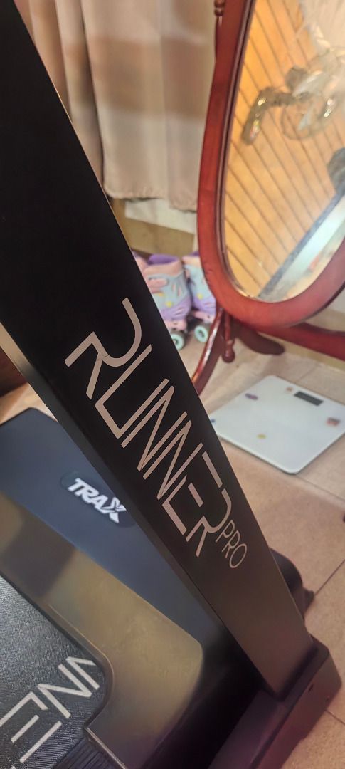 Trax Runner Pro Treadmill (Category: Cardio & Fitness Machines) located in Manila. Submitted by olxph_208580940 (Listing ID 1470351212, Image 2). Description: Trax Runner Pro Treadmill – Bought at ₱50,000, Now ₱21,999 🏃‍♂️ PRICE: ₱21,999 (slightly negotiable) Original price: ₱50,000 from Chris Sports. That's more than 50% off! Stay fit at home without the gym fees. Selling my Trax Runner treadmill in great running condition, perfect for daily wa