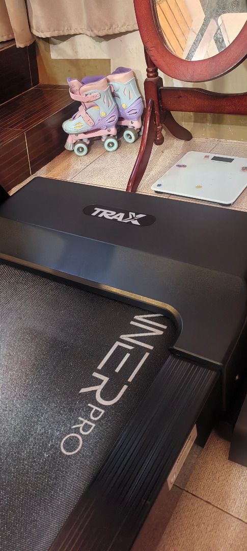 Trax Runner Pro Treadmill (Category: Cardio & Fitness Machines) located in Manila. Submitted by olxph_208580940 (Listing ID 1470351212, Image 3). Description: Trax Runner Pro Treadmill – Bought at ₱50,000, Now ₱21,999 🏃‍♂️ PRICE: ₱21,999 (slightly negotiable) Original price: ₱50,000 from Chris Sports. That's more than 50% off! Stay fit at home without the gym fees. Selling my Trax Runner treadmill in great running condition, perfect for daily wa