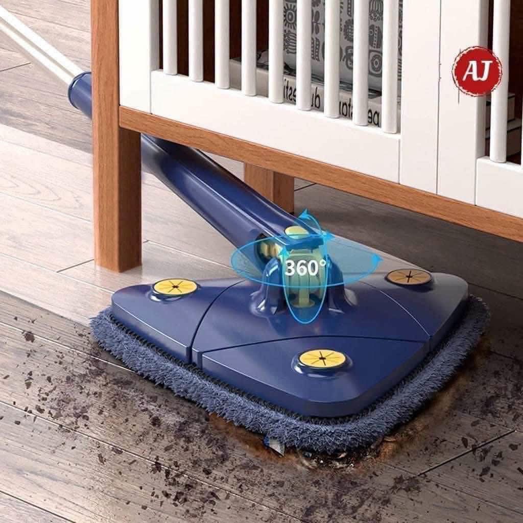 Triangular 360 Rotating Mop with Push-Pull Squeezing (Category: Cleaning Tools & Supplies) located in Manila. Submitted by iliasjen3082126 (Listing ID 1470496903, Image 3). Description: - 360-Degree Rotating Head: Effortlessly cleans tight corners, under furniture, and ceilings - Hands-Free Squeezing: Push-pull mechanism automatically wrings out water - Microfiber Pad: Captures dust, dirt, and hair effectively - Adjustable Long Handle: Extends ea