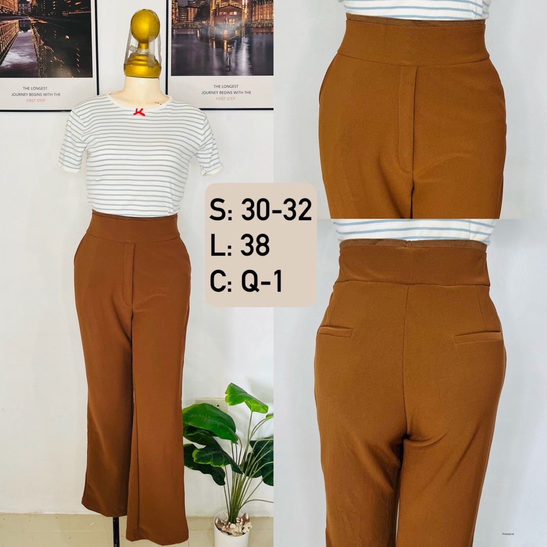 Trouser Pants | Size 30-32 (Category: Jeans) located in Manila. Submitted by bengirlclothing (Listing ID 1470489755, Image 1). Description: - Color: Brown -Size: 30-32 inches - Length: 38 inches - Perfect for: Office wear or casual weekend outings.