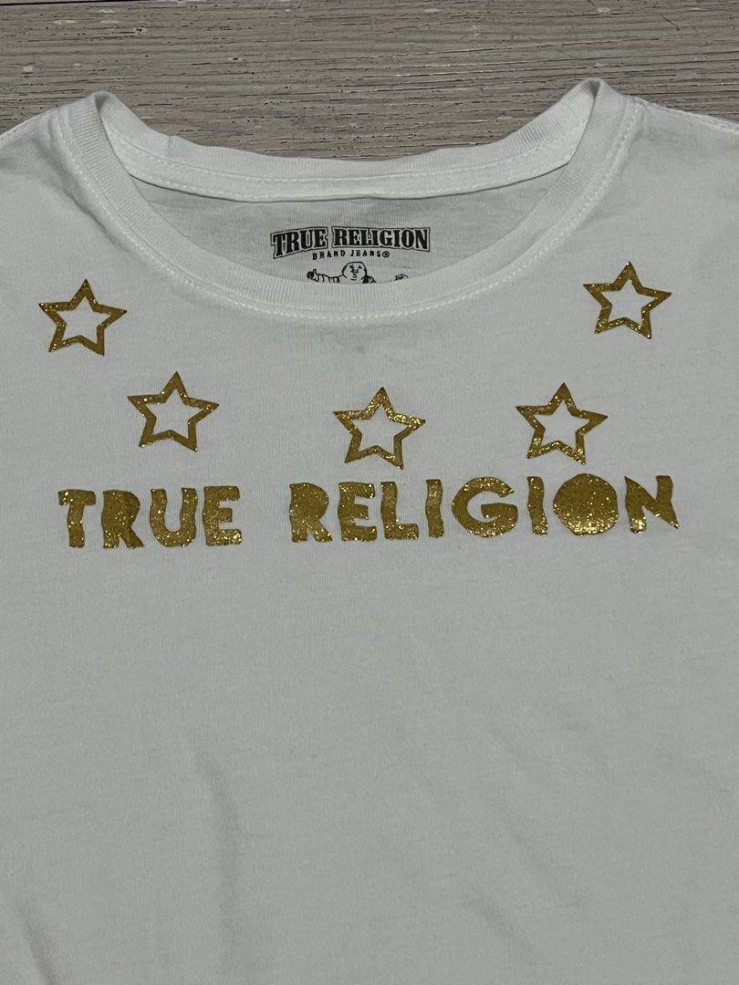 True Religion Baby Tee (Category: Blouses) located in Manila. Submitted by hello_juicyyyy (Listing ID 1470435913, Image 3). Description: .