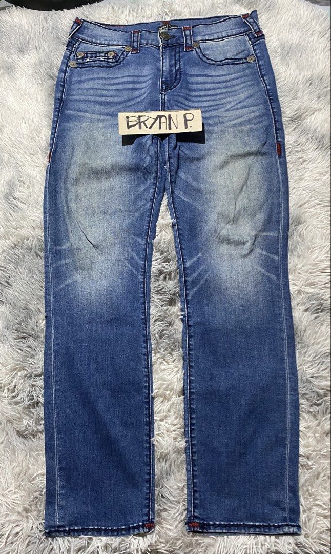 TRUE RELIGION ROCCO RELAXED JENS SIZE 32 (Category: Jeans) located in Cagayan de Oro. Submitted by thriftchubs (Listing ID 1470508006, Image 3). Description: 32 ON TAG 34 ACTUAL TAPE 44 LENGTH 12 THIGH 7.4 LEG OP EXCELLENT CONDI AUTHENTIC NEED WASH SEMI STRETCH PHOTO MAY VARY DUE TO LIGHTING +SF.