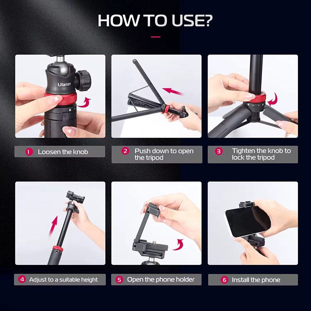 Ulanzi MT-44 Tripod (No remote) (Category: Tripods & Monopods) located in Makati City. Submitted by popmart (Listing ID 1470356459, Image 3). Description: .