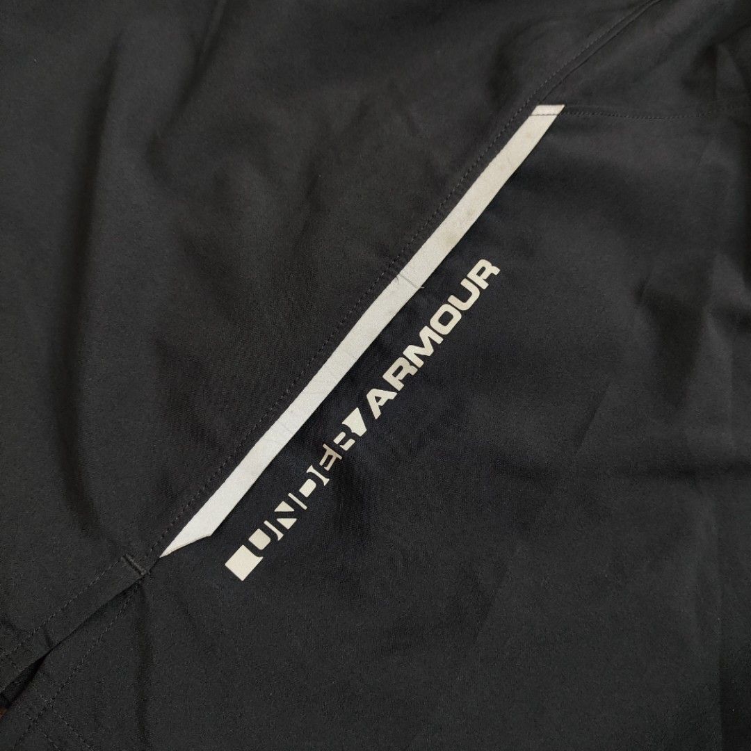Under Armour HeatGear Athletic Shorts (Category: Shorts) located in Rosales. Submitted by kudoscache (Listing ID 1470515595, Image 3). Description: - Brand: Under Armour - Waist: 29-36 | Length: 17 - Color: Black - slightly nego payment: maribank / gotyme courier: J&T.