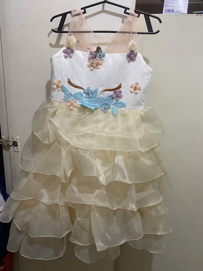Unicorn dress 🦄 (Category: Babies & Kids Fashion) located in Quezon City. Submitted by mae317219 (Listing ID 1470489036, Image 1). Description: Bought from Dubai. Brand new never worn RFS: too small already (due to storage).