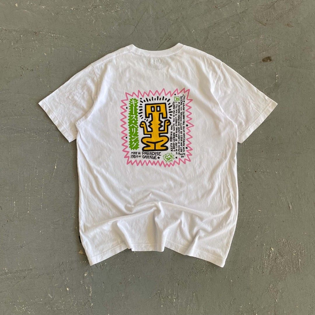 uniqlo × keith haring (Category: Tshirts & Polo Shirts ) located in Malabon City. Submitted by not_just_fits (Listing ID 1470360487, Image 1). Description: Dimes: ▪️W: 22 L: 30 Flaw/s: ▪️no issue.