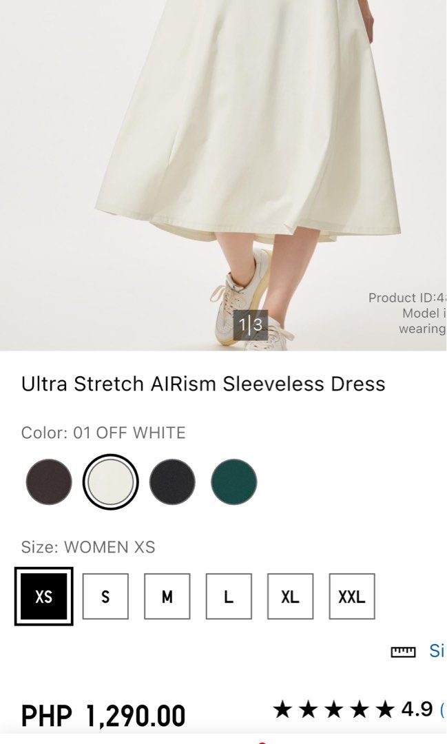 Uniqlo set with knitted shawl (Category: Dresses) located in Muntinlupa City. Submitted by imdonn (Listing ID 1470404684, Image 2). Description: Used once .