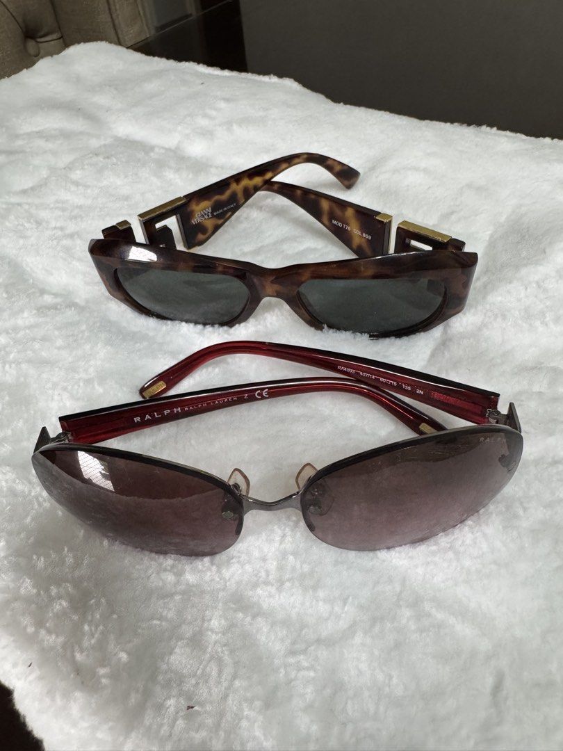 Versace & RL Sunglasses Bundle (Category: Sunglasses & Eyewear) located in Bocaue. Submitted by mamikyuti (Listing ID 1470402839, Image 1). Description: 2,500-Versace 1950-RL Bundle Price for 3,000 (Last Price) No Haggling Please!.