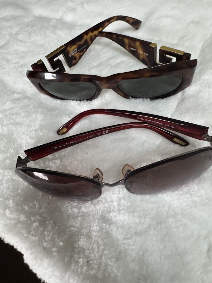 Versace & RL Sunglasses Bundle (Category: Sunglasses & Eyewear) located in Bocaue. Submitted by mamikyuti (Listing ID 1470402839, Image 2). Description: 2,500-Versace 1950-RL Bundle Price for 3,000 (Last Price) No Haggling Please!.