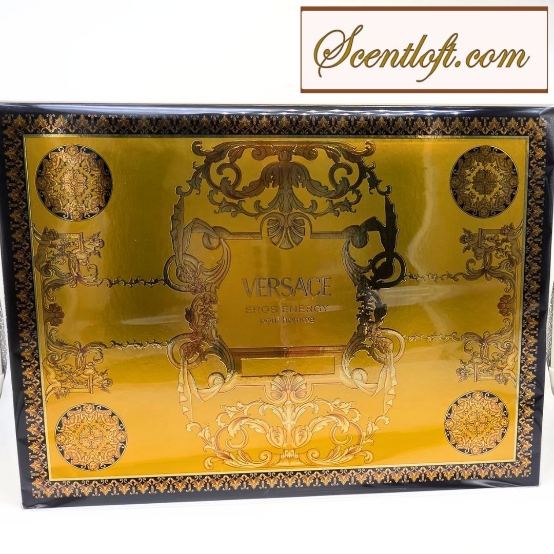 VERSACE Eros Energy Pour Homme EDP Gift Set: 100ml + 10ml + Versace ...