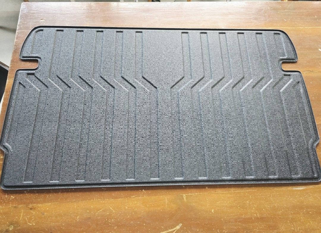 VF3 Back Seat Cover (Category: Upholstery, Seatcovers and Other Interior Parts and Accessories) located in Taytay. Submitted by dollarmill (Listing ID 1470379211, Image 1). Description: Rubber Cover for Vinfast VF3 Backseat *VELCRO NOT INCLUDED*.
