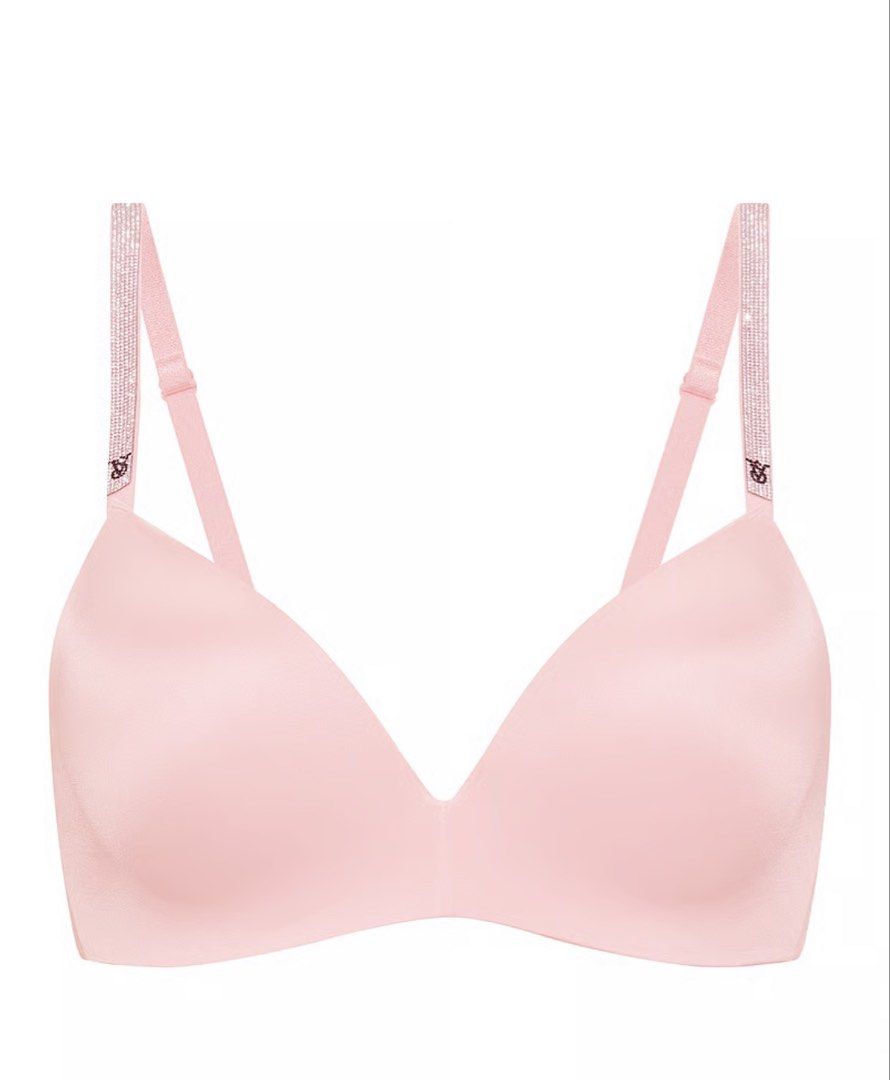 Victoria Secret So Obsessed Shine Strap Wireless Push-Up Bra (Category: Undergarments & Loungewear) located in Manila. Submitted by risksses (Listing ID 1470353794, Image 2). Description: 32A Fits 30” bust Bought from SM MOA 100% Authentic Srp ₱4,990 Price is fixed .