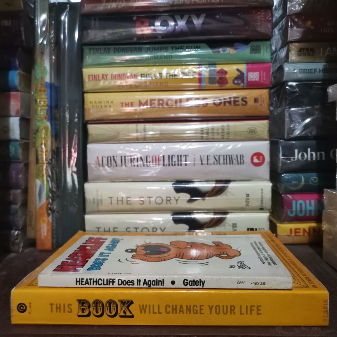 [VINTAGE, 1984] Heathcliff Does It Again by George Gately [authentic], (Category: Storybooks) located in Zamboanga. Submitted by papelatpangarap (Listing ID 1470420351, Image 3). Description: .