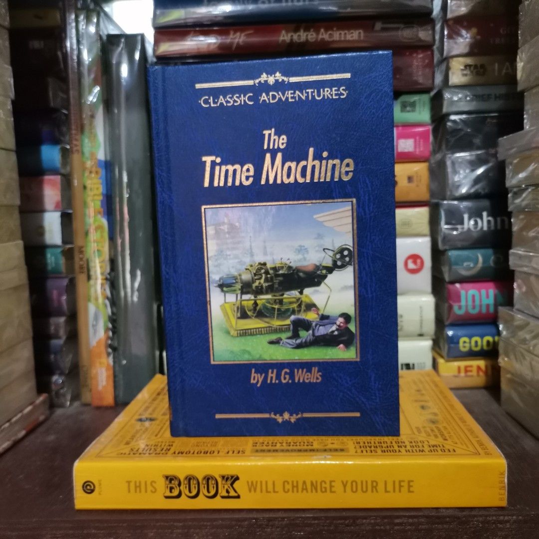 [VINTAGE, 1992] The Time Machine by H.G. Wells [authentic] (Category: Storybooks) located in Zamboanga. Submitted by papelatpangarap (Listing ID 1470405608, Image 1). Description: .