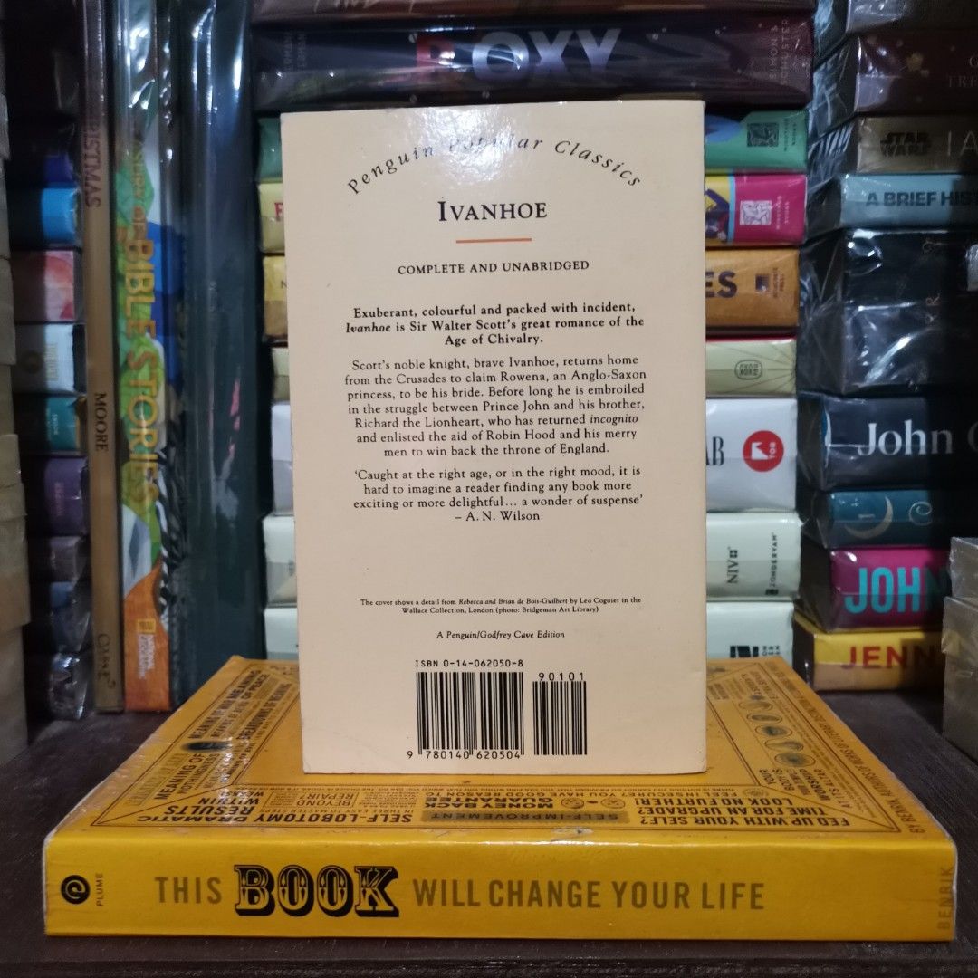 [VINTAGE, 1994] Ivanhoe by Walter Scott [authentic] (Category: Storybooks) located in Zamboanga. Submitted by papelatpangarap (Listing ID 1470417397, Image 2). Description: .