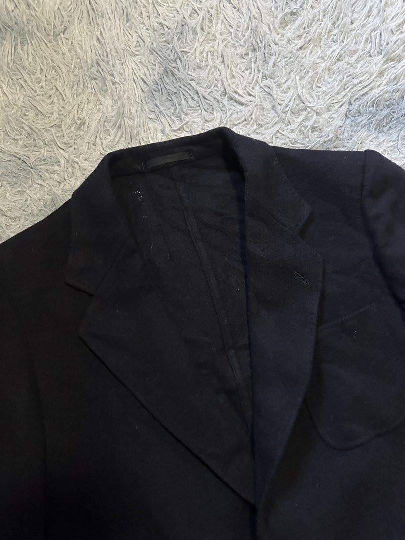 Vintage 90s Lanvin Wool Coat (Category: Coats, Jackets and Outerwear) located in Baao. Submitted by revamped.co (Listing ID 1470354311, Image 2). Description: Vintage 90s Lanvin Wool Coat Excellent Condition 19.5 by 28 Inches 23 Inches Sleeve Length No Issue.