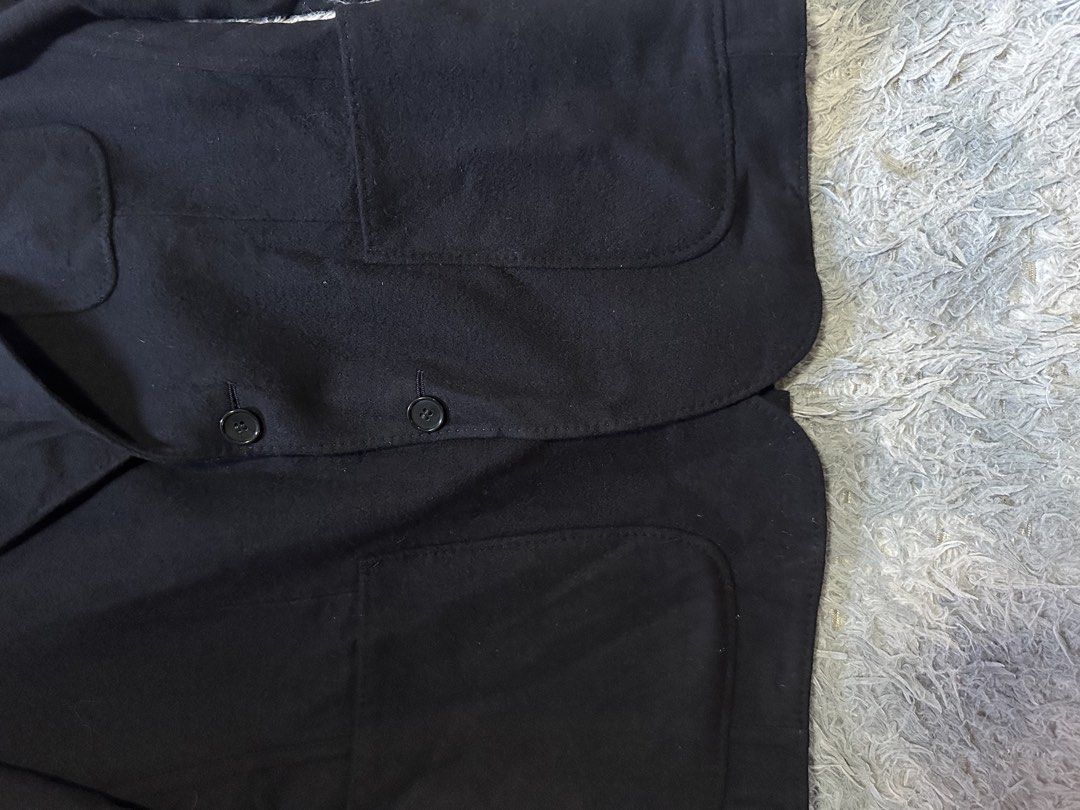 Vintage 90s Lanvin Wool Coat (Category: Coats, Jackets and Outerwear) located in Baao. Submitted by revamped.co (Listing ID 1470354311, Image 3). Description: Vintage 90s Lanvin Wool Coat Excellent Condition 19.5 by 28 Inches 23 Inches Sleeve Length No Issue.