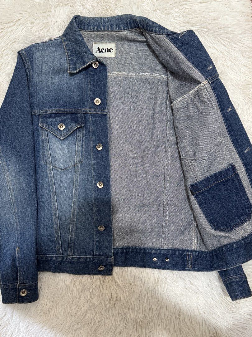 VINTAGE ACNE STUDIOS DENIM JACKET (Category: Coats, Jackets and Outerwear) located in Baguio. Submitted by greylootthrifts (Listing ID 1470357571, Image 3). Description: .