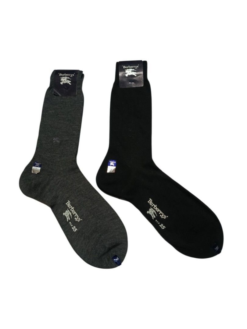VINTAGE BURBERRY SOCKS (Category: Announcements) located in San Jose del Monte. Submitted by thriftandzell (Listing ID 1470363765, Image 1). Description: EXCELLENT CONDITION! BRAND NEW! NO ISSUE!.