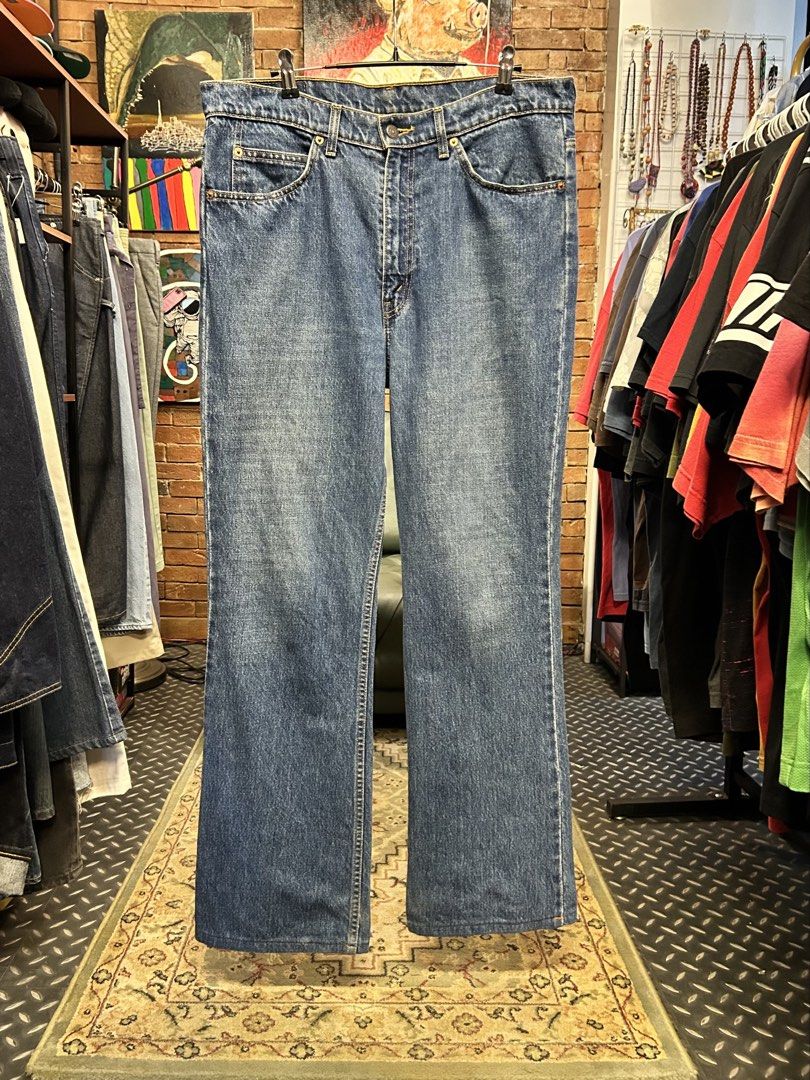 Vintage Levi’s 517 Orange Tab W35 (Category: Jeans) located in Quezon City. Submitted by pricetakedown (Listing ID 1470499861, Image 2). Description: Made in the Philippines 🇵🇭 Late 90s-00s Excellent condition (altered hem) Size: W35 | Php1,999 Measurements (inches) Waist: 35 Rise: 12.75 Hip: 22 Inseam: 31 Outseam: 43 Thigh: 13 Hem: 10 📥 DM for inquiries 🫶🏻 Manage your expectations. Check photos and details thoroughly ✨ Items have been washe