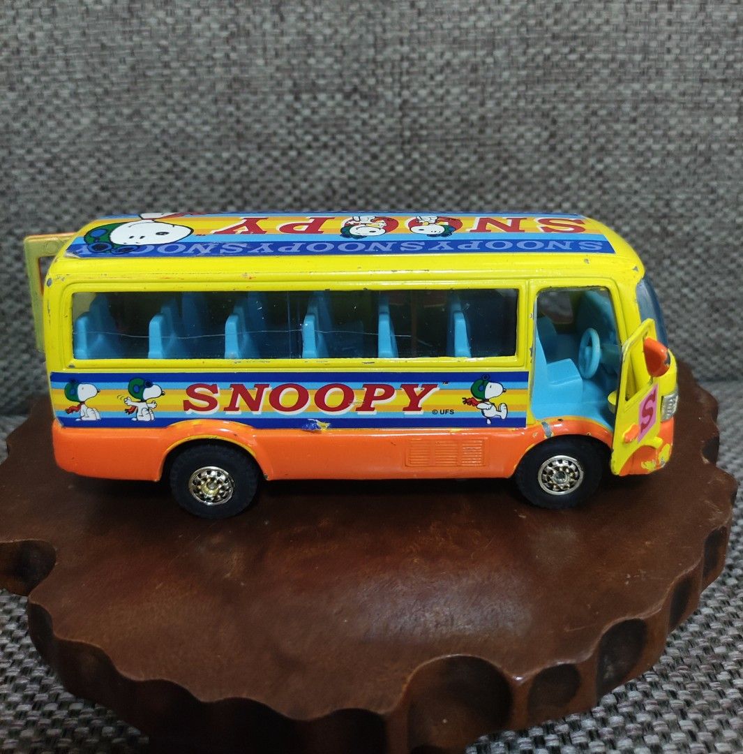 Vintage Snoopy Peanuts Character Diecast Toy Pull Back Bus / Minibus (Category: Vintage Collectibles) located in Cavite. Submitted by dextermanalo28 (Listing ID 1470516396, Image 3). Description: Vintage Snoopy Peanuts Character Diecast Toy Pull Back Bus / Minibus working👍👍.
