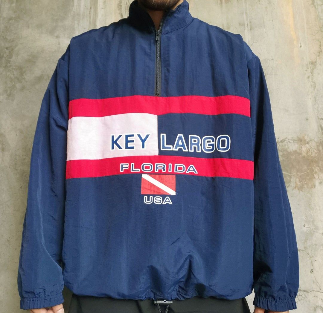 Vintage Surfstyle Blue/Red Color Windbreaker Jacket (Category: Coats, Jackets and Outerwear) located in Bacoor. Submitted by nineties_kid (Listing ID 1470406449, Image 2). Description: •==> Vintage Surfstyle Blue/Red Color Windbreaker Jacket Made in U.S.A Size: XL Shoulder width: 24 inches Sleeve length: 24 inches Jacket length: 27 inches Jacket width: 28 inches ______ -Modes Of Delivery: J&T/Lalamove/ LBC (Cash on Pick-up/COD) -Meet-up (Bacoor C