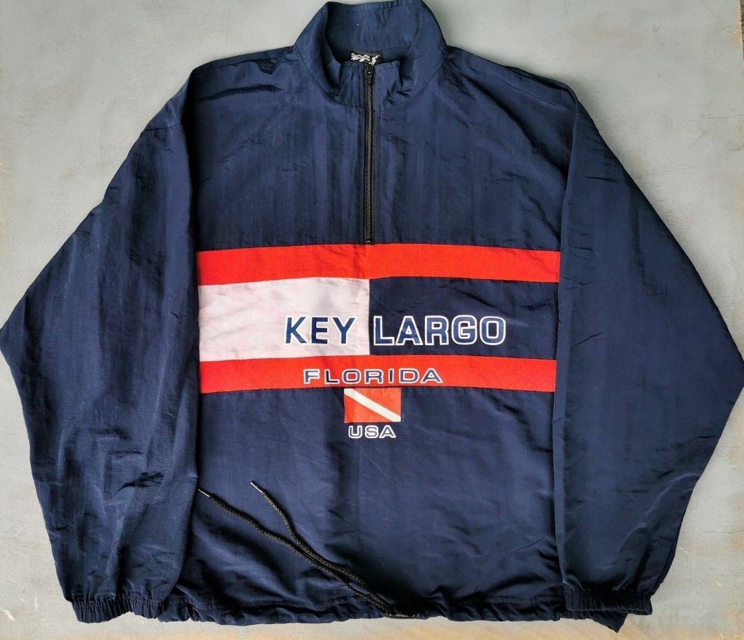 Vintage Surfstyle Blue/Red Color Windbreaker Jacket (Category: Coats, Jackets and Outerwear) located in Bacoor. Submitted by nineties_kid (Listing ID 1470406449, Image 3). Description: •==> Vintage Surfstyle Blue/Red Color Windbreaker Jacket Made in U.S.A Size: XL Shoulder width: 24 inches Sleeve length: 24 inches Jacket length: 27 inches Jacket width: 28 inches ______ -Modes Of Delivery: J&T/Lalamove/ LBC (Cash on Pick-up/COD) -Meet-up (Bacoor C
