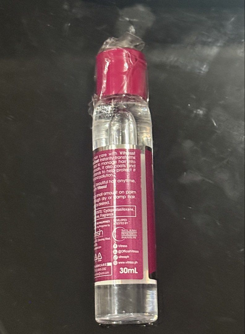 Vitress Cuticle Coat Classic 30ml (Category: Hair) located in Manila. Submitted by krstenx (Listing ID 1470428640, Image 3). Description: Vitress Classic Cuticle Coat - 30ml. Extra shiny and smooth hair formula. Sealed plastic wrapper over the cap. Brand new, unopened bottle. Great for daily hair care and managing frizz..