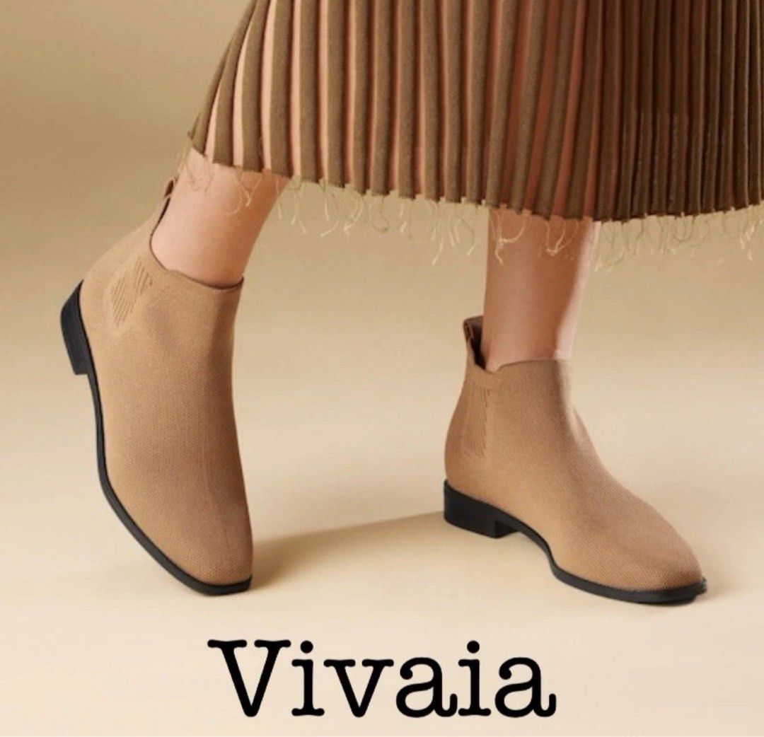 Vivaia Ryan Pro Slip On Authentic (Category: Boots) located in Quezon City. Submitted by zara_haul (Listing ID 1470486313, Image 1). Description: Square-Toe Water-Repellent Ankle Boots (Ryan Pro) Fits US 7 Expresso in color Worn once only almost brandnew No flaws Purchased at Vivaia Sold at store.