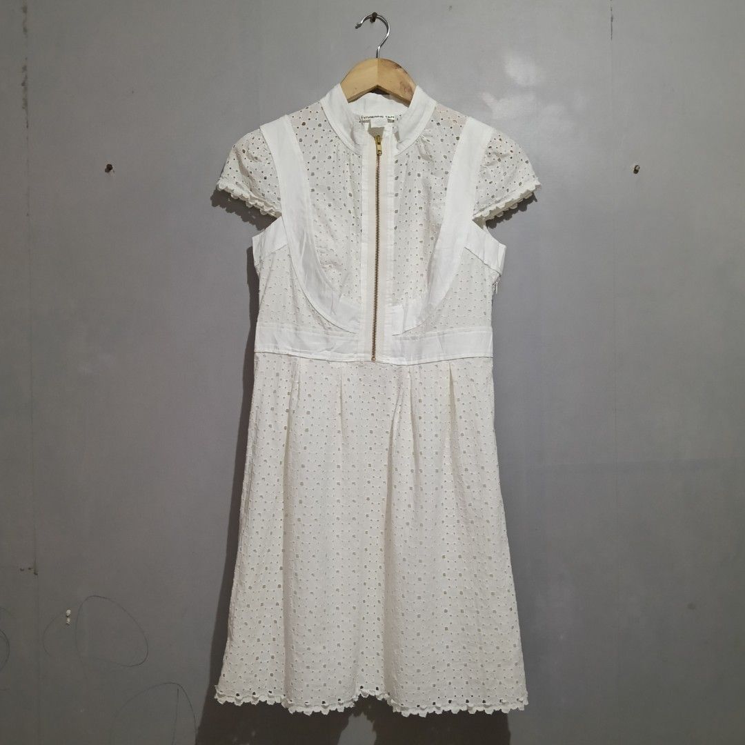 Vivienne Tam "Dress" (Category: Dresses) located in Lucena. Submitted by gaaaaarments.phv3 (Listing ID 1470429349, Image 1). Description: Vivienne Tam Excellent Condition Flaw / Issue : None Authentic Ykk Zipper Size 4 on tag 16 Width 34 Length 3,999 + Shipping Fee.