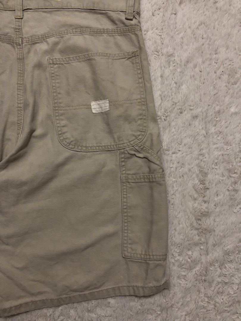Vtg. Gap carpet short (Category: Shorts) located in Canaman. Submitted by thriftmoboss (Listing ID 1470449326, Image 3). Description: 📌VTG. GAP CARPENTER JORTS cotton 100% Hard denim 95% Crispy condition ✅ MADE IN LESOTHO 🇱🇸 DIMENSION📏 W-37 L- 22 Hem-13 As new condition✅ Crisp condition✅ Color rate:100/10 No issue Price:550🏷 ‎ ‎•✅PLUS SHIPPING FEE (+75) ‎•🔵MOP: G CASH ‎•🟥COURIER: JnT ‎•📍LOC:Magsaysay, Naga city ,Camarines Sur 🌫️.