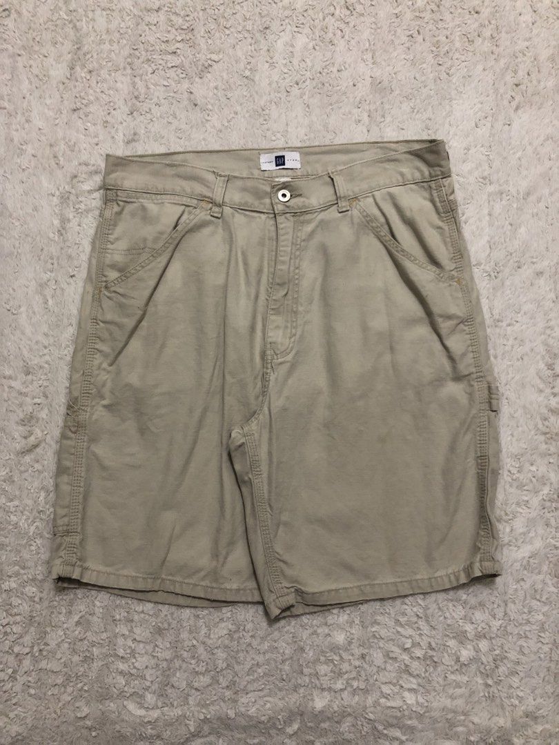 Vtg. Gap carpet short (Category: Shorts) located in Canaman. Submitted by thriftmoboss (Listing ID 1470449326, Image 2). Description: 📌VTG. GAP CARPENTER JORTS cotton 100% Hard denim 95% Crispy condition ✅ MADE IN LESOTHO 🇱🇸 DIMENSION📏 W-37 L- 22 Hem-13 As new condition✅ Crisp condition✅ Color rate:100/10 No issue Price:550🏷 ‎ ‎•✅PLUS SHIPPING FEE (+75) ‎•🔵MOP: G CASH ‎•🟥COURIER: JnT ‎•📍LOC:Magsaysay, Naga city ,Camarines Sur 🌫️.