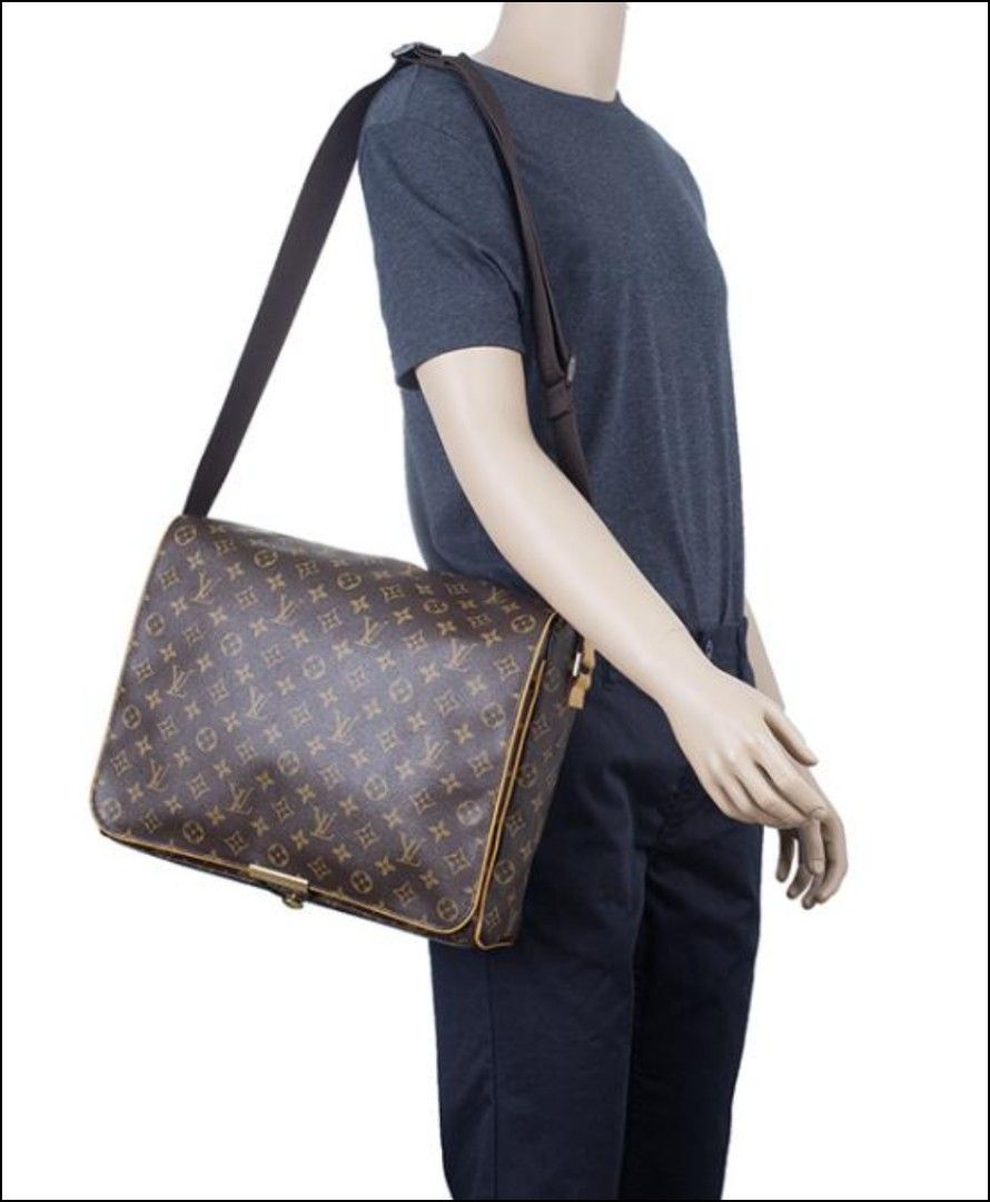 Vuitton Monogram Canvas Abbesses Messenger Bag (Category: Luxury Bags & Wallets) located in Kapalong. Submitted by allencl (Listing ID 1470369230, Image 2). Description: Excellent Condition minimal dents on edges Thick leather.