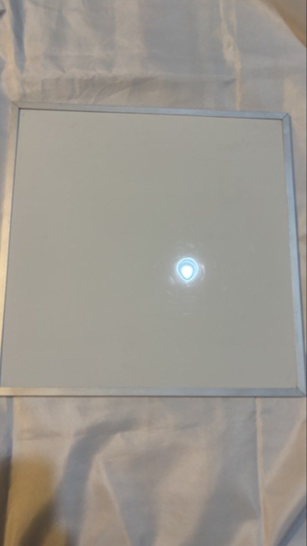 Wall-mountable White Board (Category: Stationery & School Supplies) located in Quezon City. Submitted by surg.r1 (Listing ID 1470513023, Image 2). Description: - Type: Square dry erase memo board - Frame: Sleek silver aluminum - Surface: Smooth, easy-to-clean white writing surface - Backing: Sturdy wooden back with two pre-attached metal hanging hooks - Ideal for: Home, office, or study space organization.