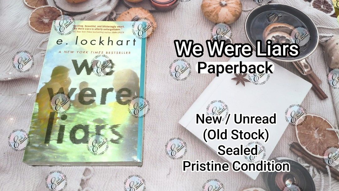 We Were Liars - Paperback (Category: Storybooks) located in Pateros City. Submitted by eirelasnook (Listing ID 1470496551, Image 1). Description: Looking for your next great read at a discount? Clearing out surplus stock from a previous online bookstore as well as untouched physical copies from my personal collection! Condition: Brand New & Unopened/Sealed. They have been carefully stored in a clean, smoke-free environment. Story Behind the Books