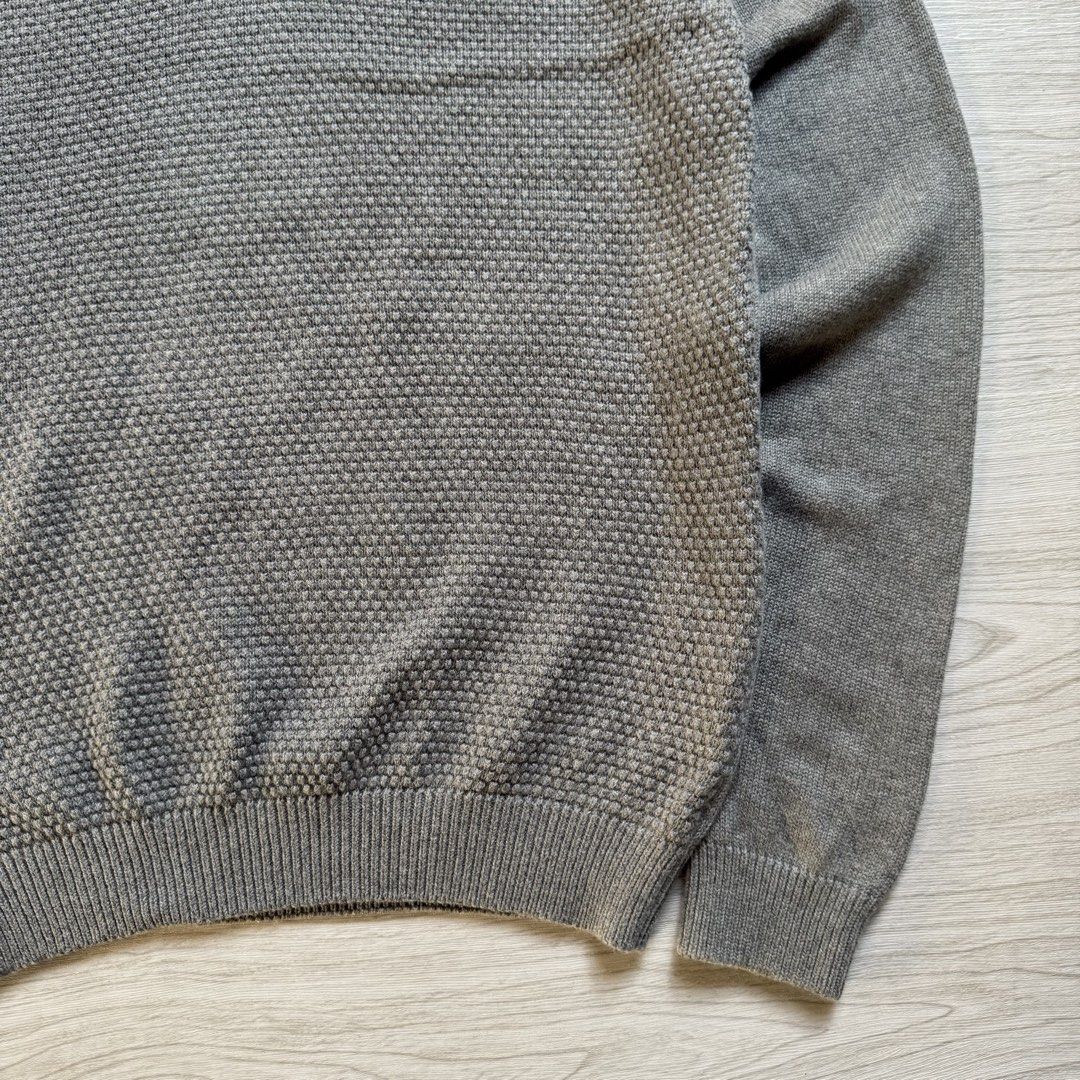 Westbury Quarterzip Knit Sweater (Category: Coats, Jackets and Outerwear) located in Zamboanga. Submitted by rustic.rev (Listing ID 1470466325, Image 3). Description: Westbury Quarterzip Knit Sweater In excellent condition, Made in Italy Tagged: M Actual Measurements: Pit to pit: 22” Length: 29” Shoulders: 19” Sleeves length: 28.5”.