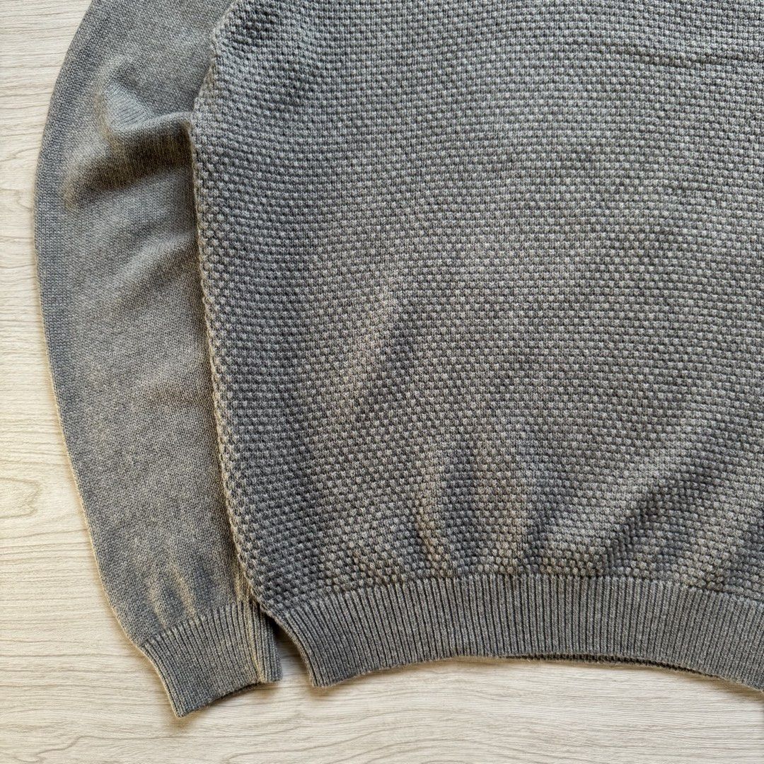 Westbury Quarterzip Knit Sweater (Category: Coats, Jackets and Outerwear) located in Zamboanga. Submitted by rustic.rev (Listing ID 1470466325, Image 2). Description: Westbury Quarterzip Knit Sweater In excellent condition, Made in Italy Tagged: M Actual Measurements: Pit to pit: 22” Length: 29” Shoulders: 19” Sleeves length: 28.5”.