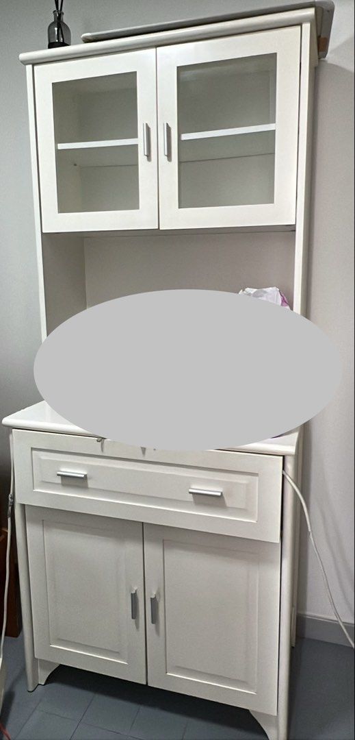 Standard Home Depot Racks White Cabinet Storage Cupboard, Furniture & Home Living, Furniture ...