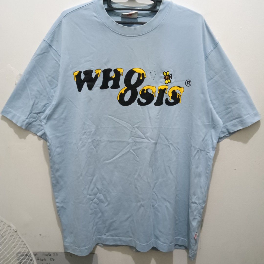 WHOOSIS HELLO KITTY Collab Shirt (Category: Tshirts & Polo Shirts ) located in Caloocan City. Submitted by jaychingsss (Listing ID 1470452472, Image 1). Description: Whoosis x Hello Kitty Collab Shirt - 250 24x32 Color Rate: 9/10 Heavy Cotton Complete Tags NEED WASH.