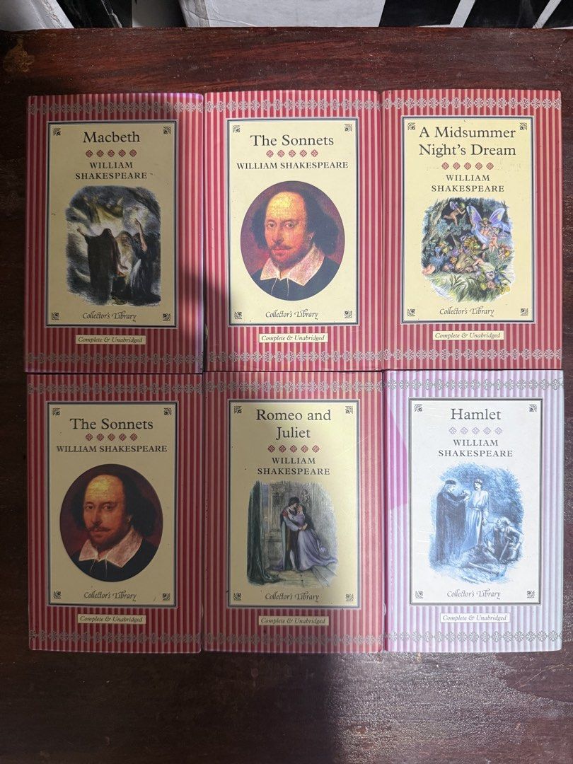 William Shakespeare Pocket Books (Category: Storybooks) located in Quezon City. Submitted by clairestyles94 (Listing ID 1470451467, Image 1). Description: Take all 6 pcs for 350.