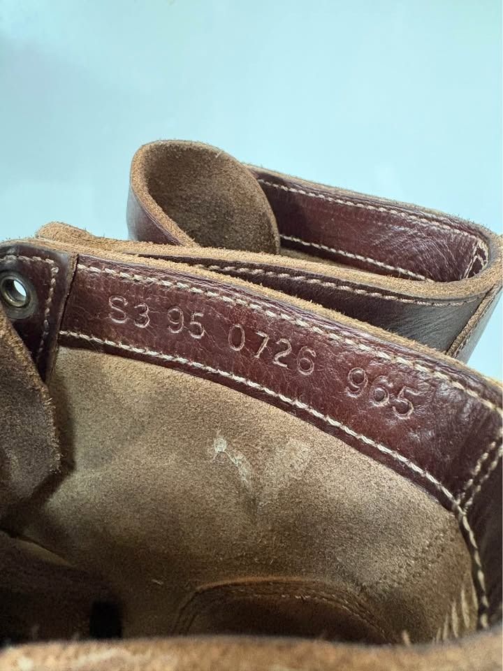 Willie’s Hand made service boots (Category: Dress Shoes) located in Marikina City. Submitted by silentdog.ea9db9 (Listing ID 1470443025, Image 2). Description: Willie’s hand made service boots Horween Chromexcel brown pull-up leather Size 9.5. see photo for reference.