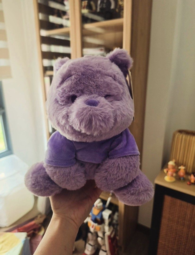 Winnie The Pooh Lavender Col Plushie, Toys & Collectibles, Toys ...