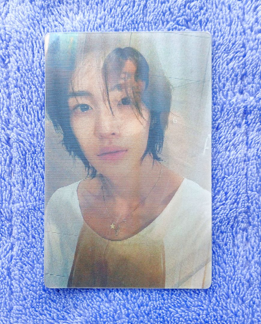 Wonbin Riize K-Pop Lenticular Photo Card (Category: K-Wave Merchandise) located in Iloilo. Submitted by jrmagallanes78 (Listing ID 1470500191, Image 2). Description: Lenticular effect of 2 images on the front with unmarked back Dimensions: 55mm x 85mm (approx) Material: plastic.