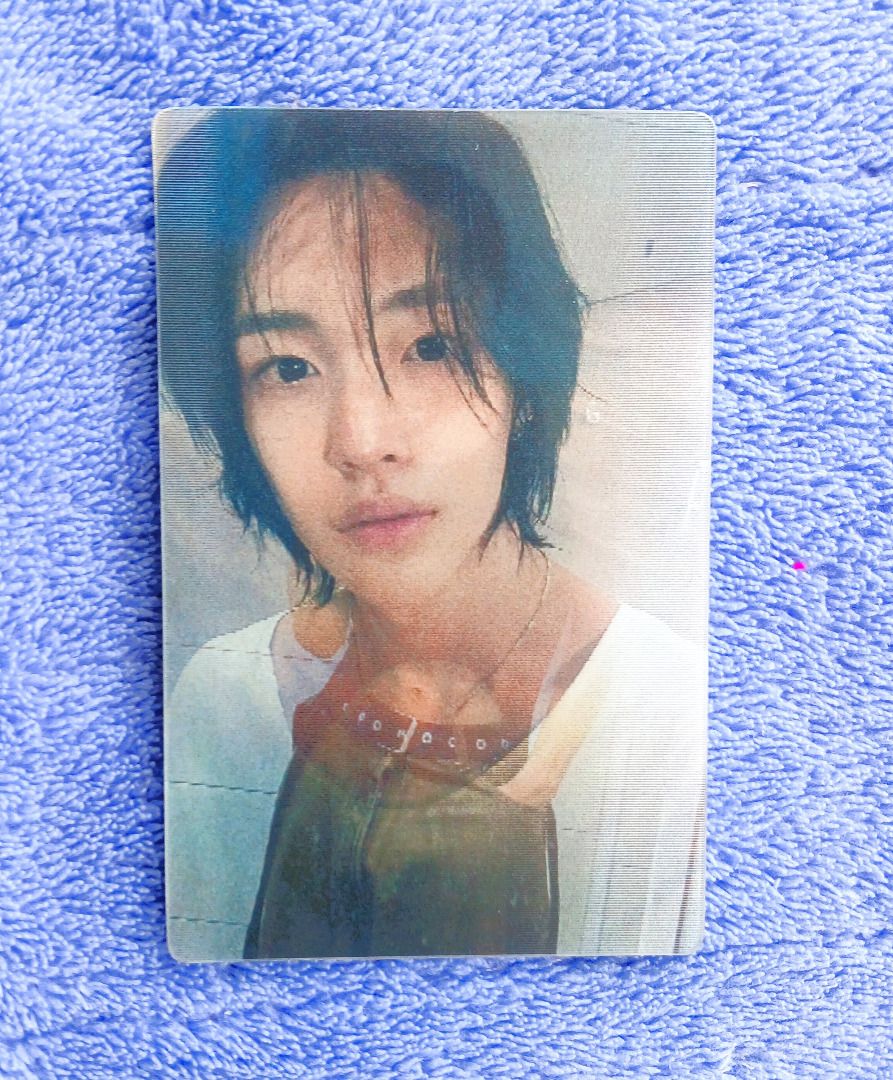 Wonbin Riize K-Pop Lenticular Photo Card (Category: K-Wave Merchandise) located in Iloilo. Submitted by jrmagallanes78 (Listing ID 1470500191, Image 1). Description: Lenticular effect of 2 images on the front with unmarked back Dimensions: 55mm x 85mm (approx) Material: plastic.