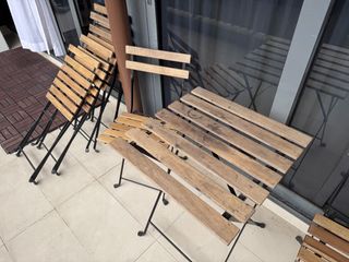Wooden folding chair, Furniture & Home Living, Furniture, Chairs on ...