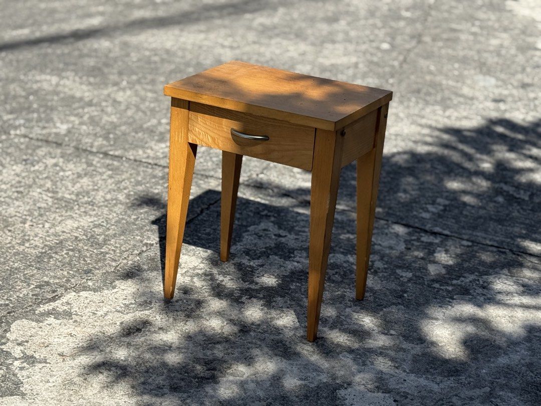 Wooden Side Table (Category: Tables & Sets) located in Bulacan. Submitted by rock_off.thriftshop.ph (Listing ID 1470439190, Image 3). Description: .