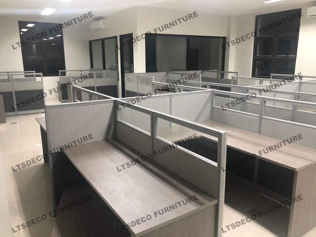 WORKSTATION CUBICLE OFFICE FURNITURE OFFICE PARTITION, Furniture & Home ...