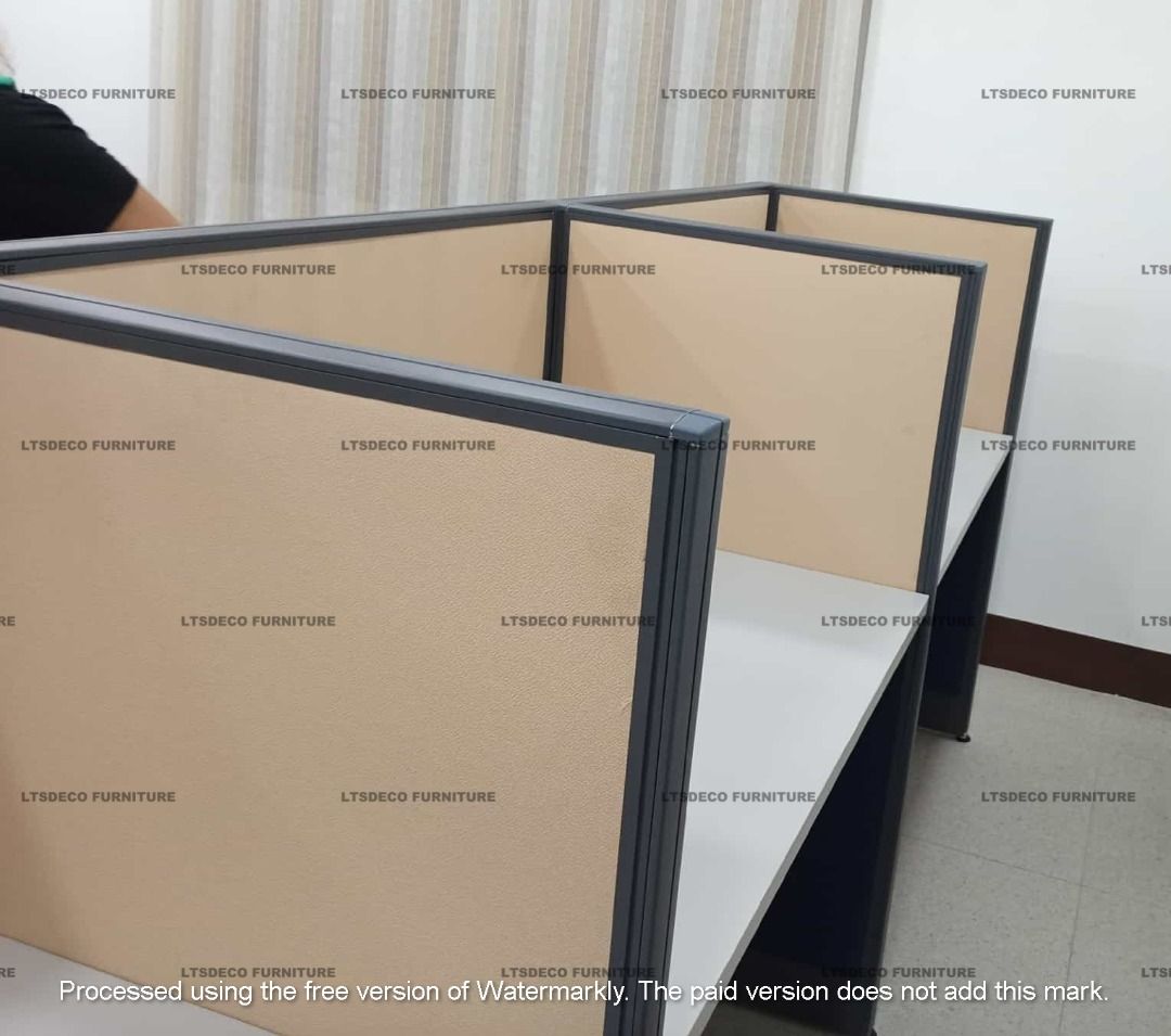 workstation table customized office partition furnitures (Category: Office Furniture & Fixtures) located in Caloocan City. Submitted by lara.ltsdeco (Listing ID 1470429373, Image 2). Description: 👉Are you looking for WORKSTATION, MODULAR CUBICLES OFFICE PARTITION, and OFFICE FURNITURE SUPPLIER? LTSDECO Furniture, is direct supplier, manufacturer, and trusted provider of high quality, affordable and durable modular office divider partition, home 