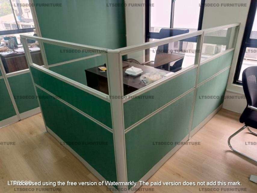 workstation table with glass modular office partitions (Category: Office Furniture & Fixtures) located in Quezon City. Submitted by ltsdecofurniture (Listing ID 1470433443, Image 3). Description: 👉Are you looking for WORKSTATION, MODULAR CUBICLES OFFICE PARTITION, and OFFICE FURNITURE SUPPLIER? LTSDECO Furniture, is direct supplier, manufacturer, and trusted provider of high quality, affordable and durable modular office divider partition, home 