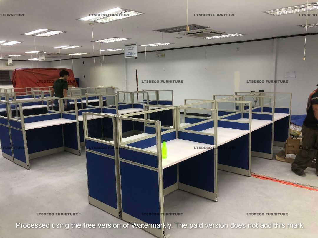 workstation tables customized office partition furnitures (Category: Office Furniture & Fixtures) located in Caloocan City. Submitted by cheska.ltsdeco (Listing ID 1470363638, Image 3). Description: 👉Are you looking for WORKSTATION, MODULAR CUBICLES OFFICE PARTITION, and OFFICE FURNITURE SUPPLIER? LTSDECO Furniture, is direct supplier, manufacturer, and trusted provider of high quality, affordable and durable modular office divider partition, ho